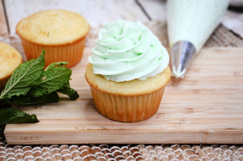Mint Julep Cupcakes