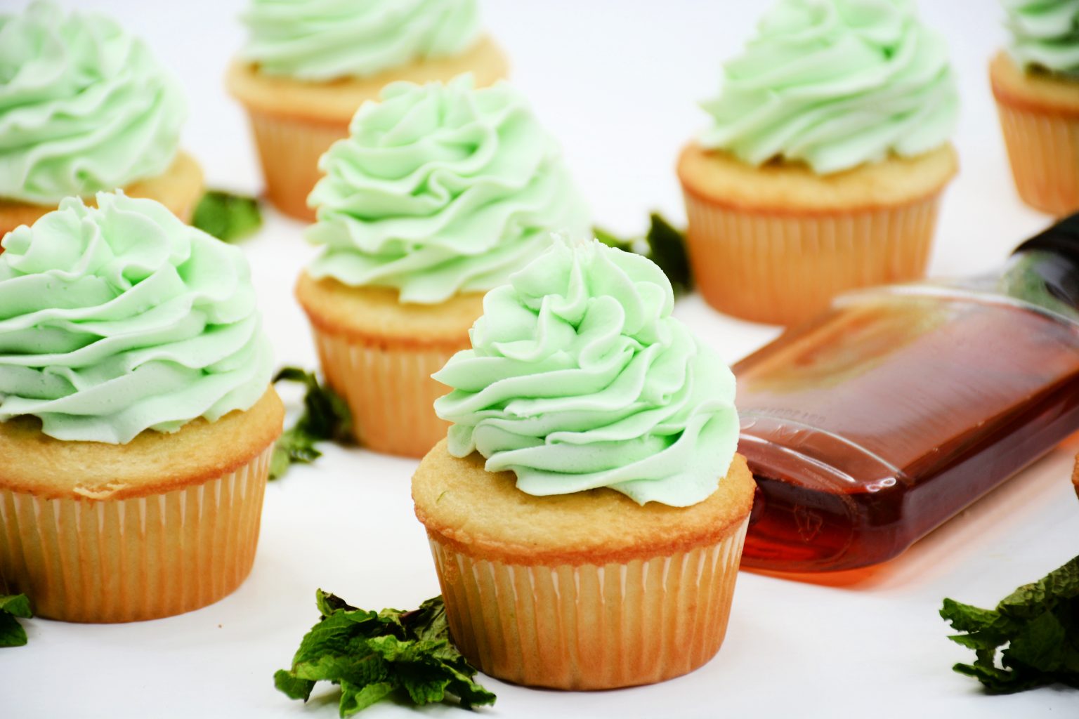 Mint Julep Cupcakes