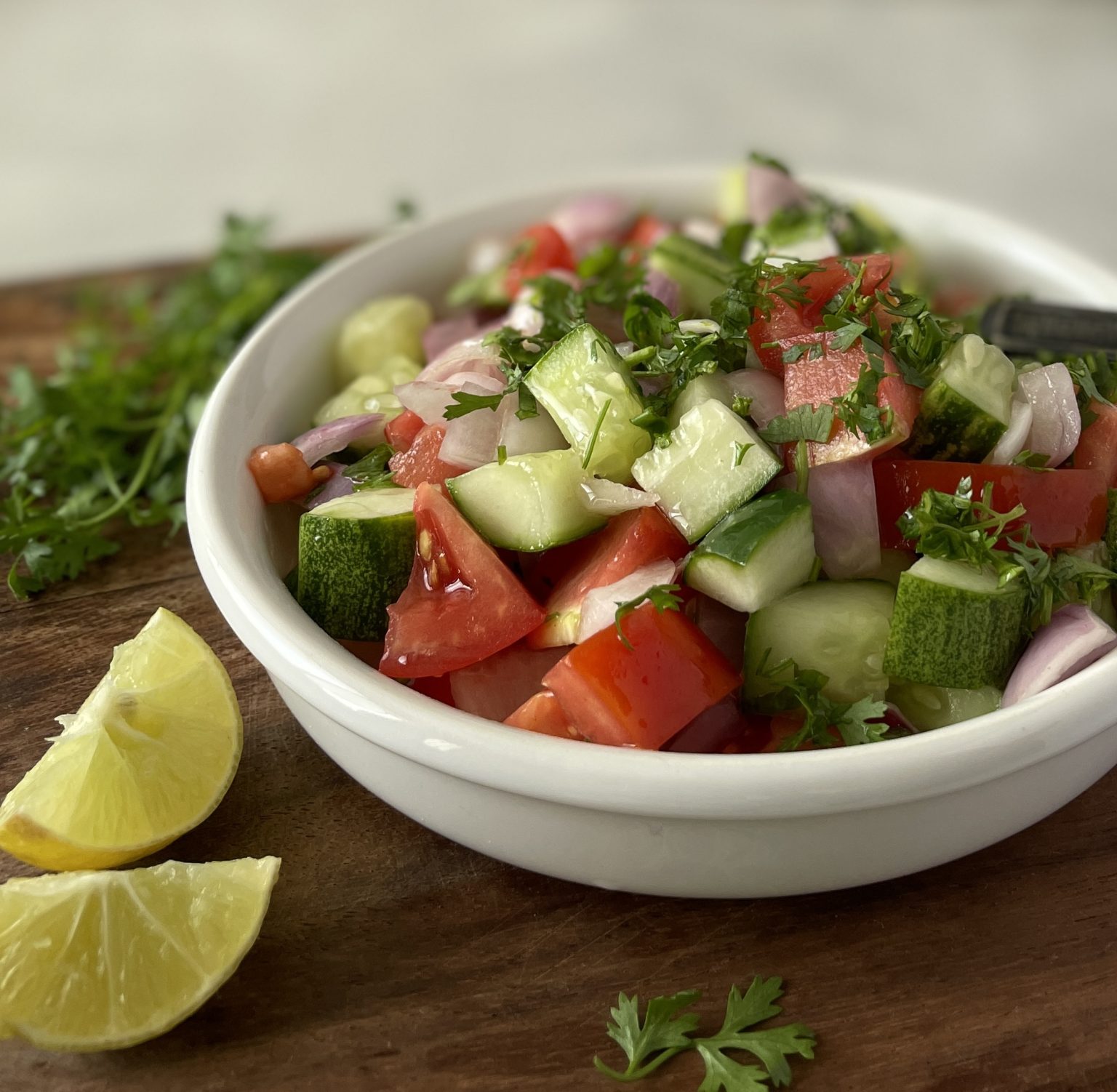 Cucumber and Tomato Salad