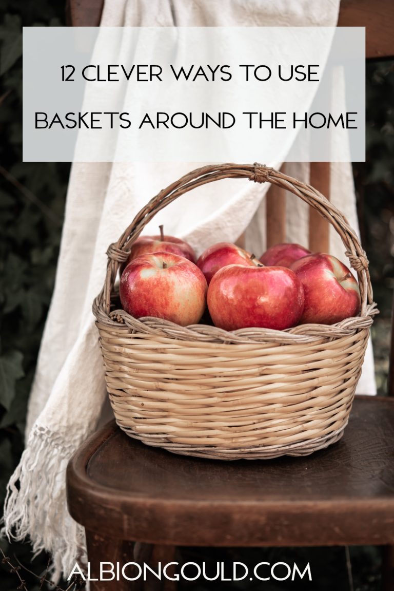 Clever Ways to Use Baskets Around the Home
