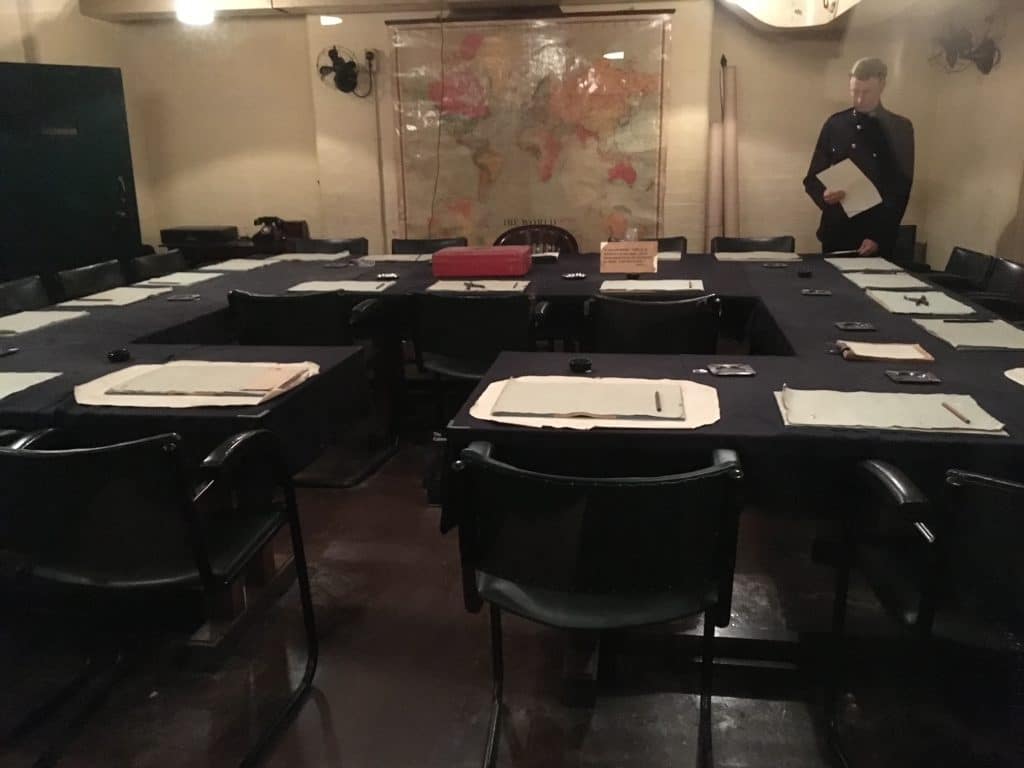 Visiting The Churchill War Rooms