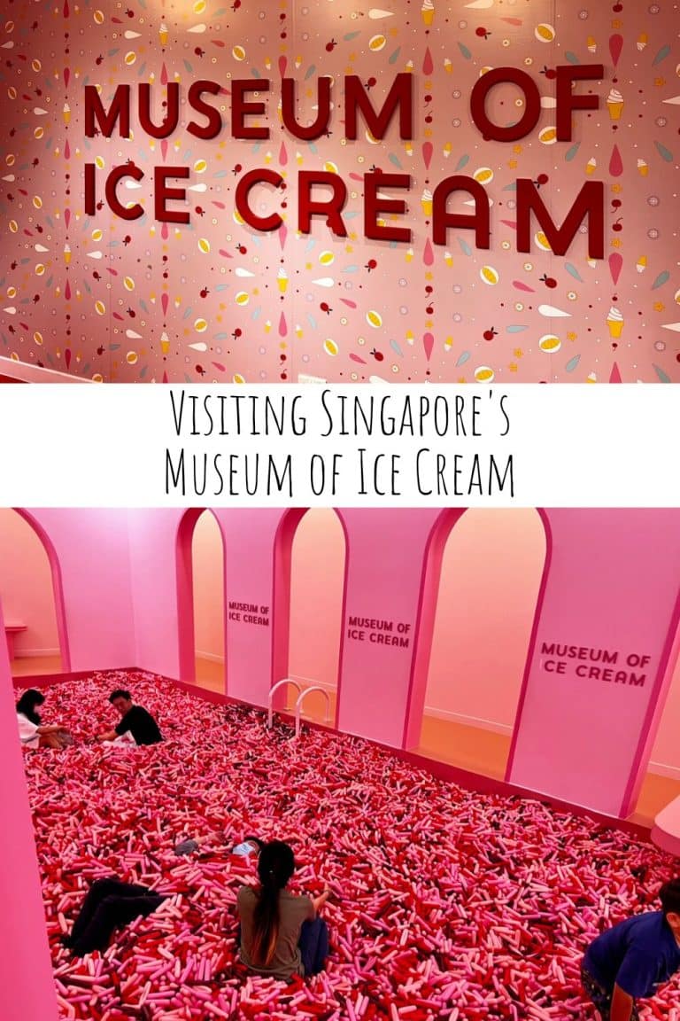 Visiting the Singapore Museum of Ice Cream