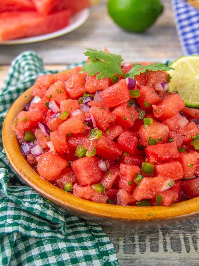 Watermelon Salsa