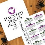 American Haunted Places Inspired Bucket List (Printable)