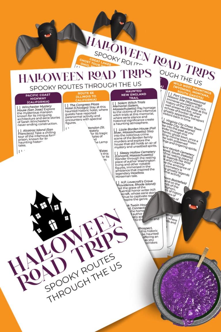 Halloween Road Trips (Printable)