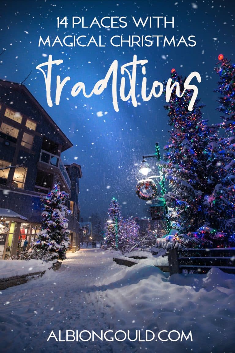 American Places with Magical Christmas Traditions