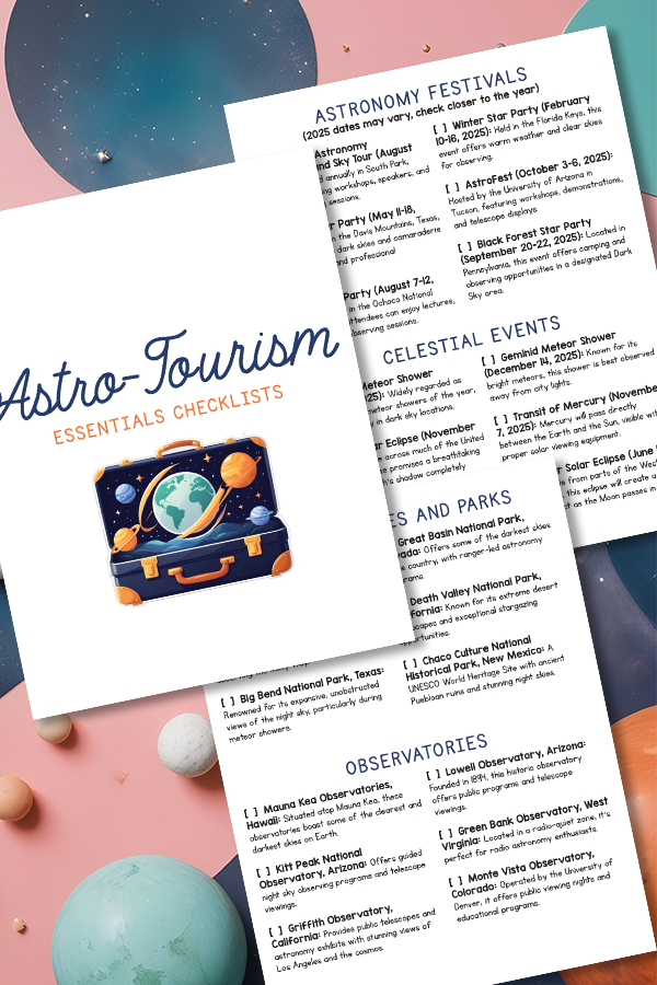 Essential Astro-Tourism Checklist