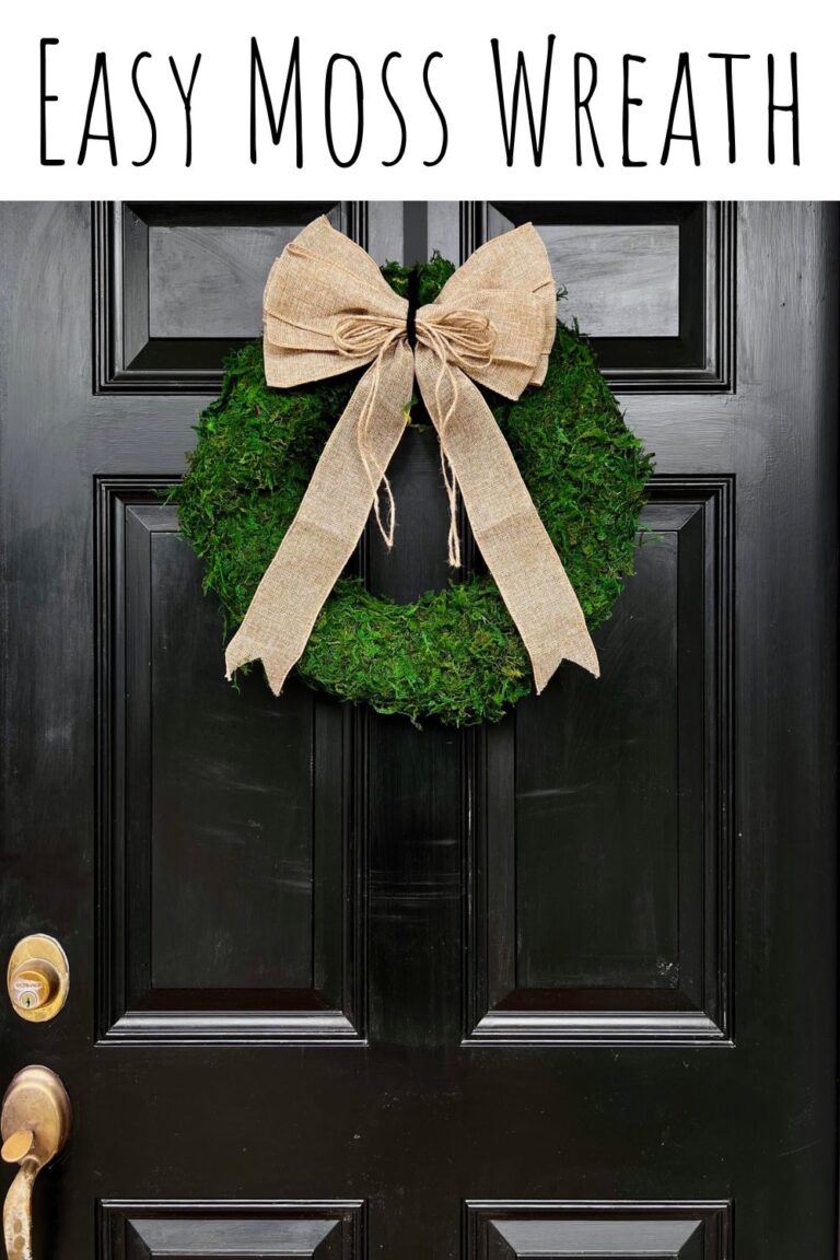 Easy Moss Wreath