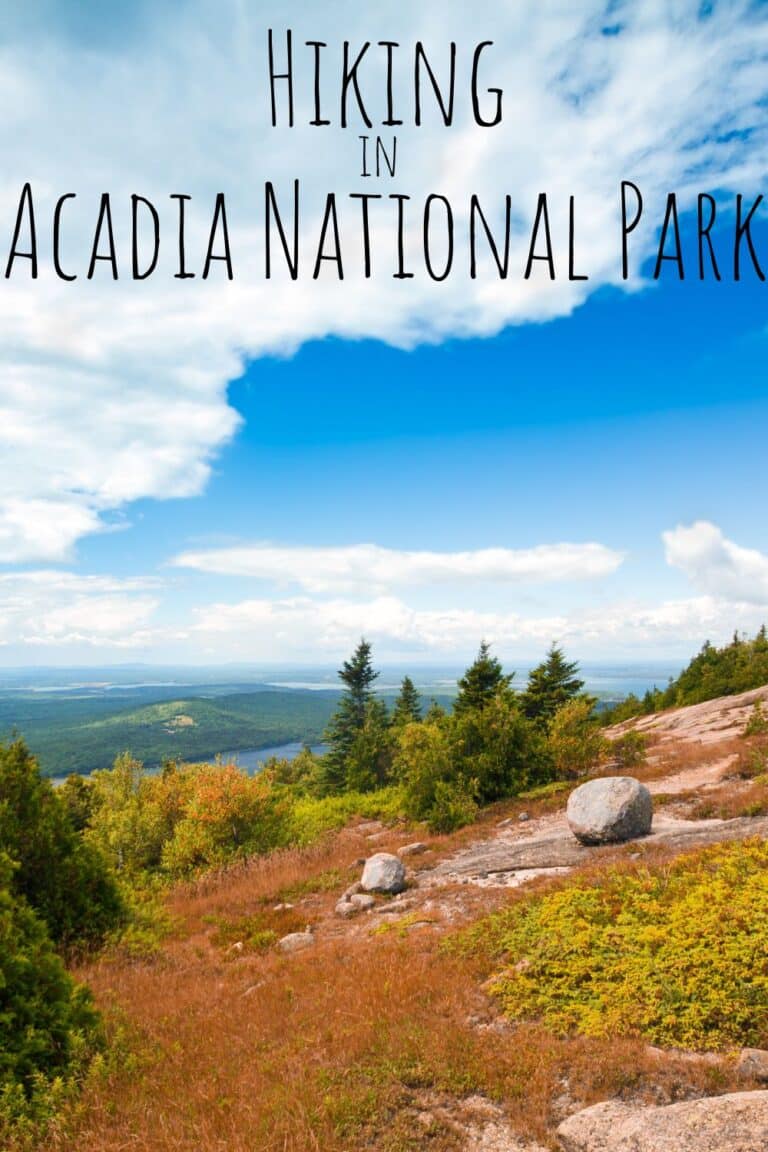 Hiking in Acadia National Park