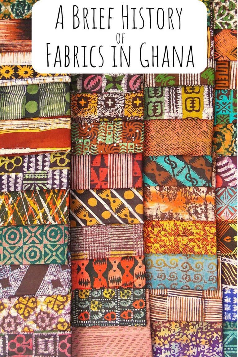 A Brief History of Fabrics in Ghana