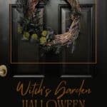 Witch’s Garden Halloween Wreath