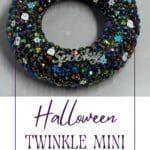 Halloween Twinkle Mini Wreath