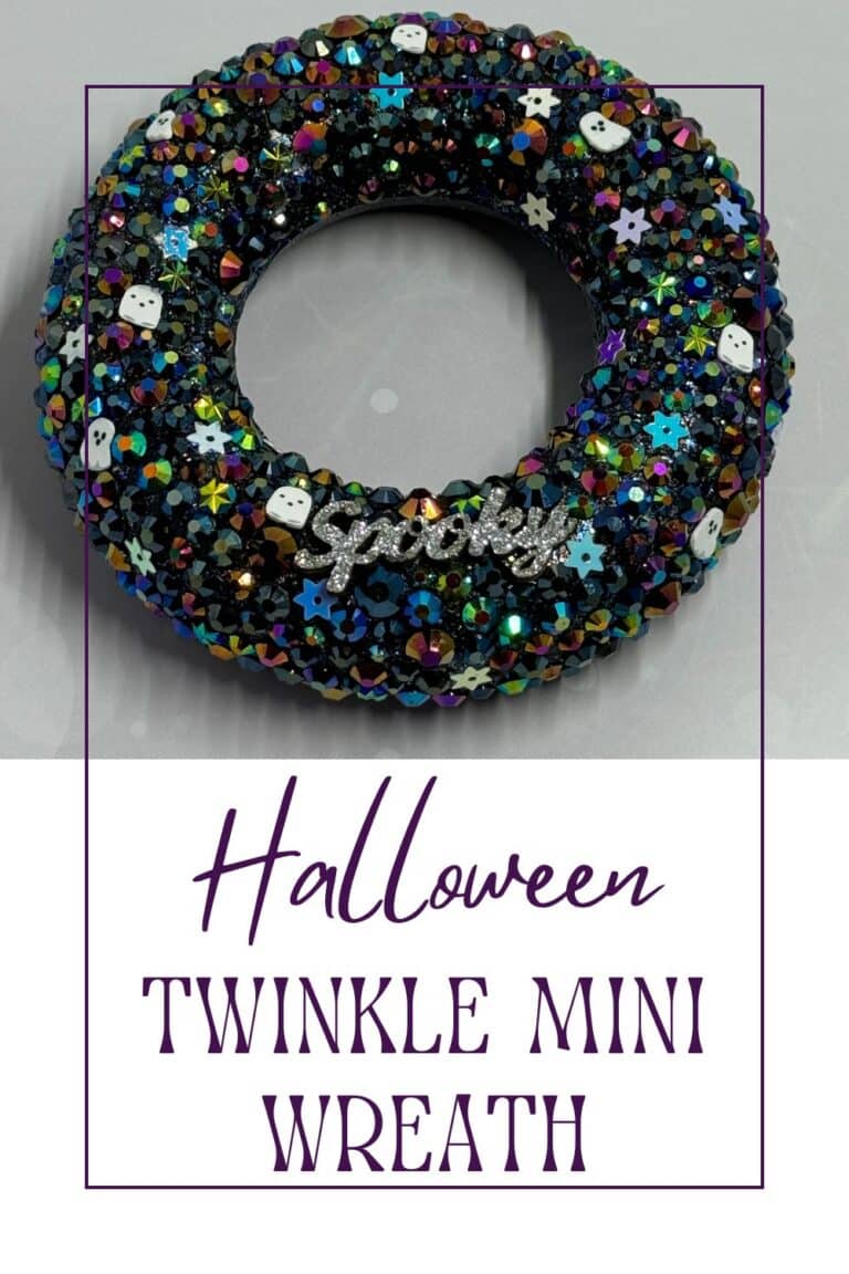 Halloween Twinkle Mini Wreath