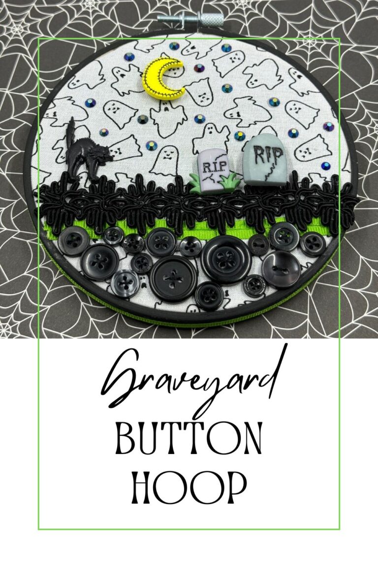 Graveyard Button Hoop