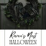 Raven’s Nest Halloween Wreath