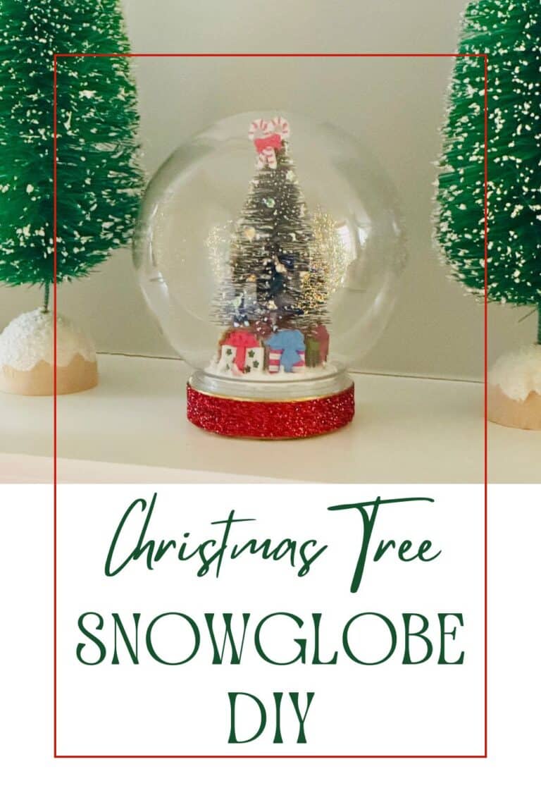 Christmas Tree Snowglobe DIY