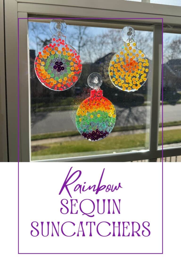 Rainbow Sequin Suncatcher