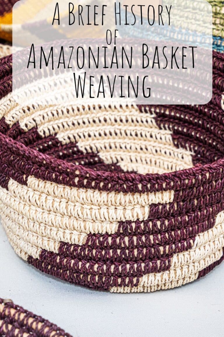 A Brief History of Amazonian Basket Weaving Traditions