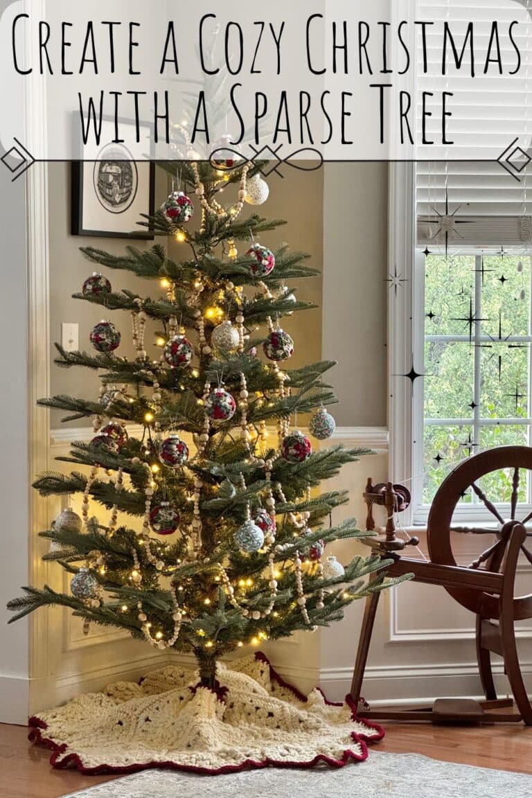Create a Cozy Christmas with a Sparse Tree